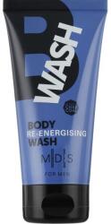 Mades Cosmetics Tusfürdő aktív bambusz szénnel - Mades Cosmetics M|D|S For Men Body Re-Energising Wash Black 150 ml