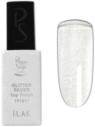 PEGGY SAGE Fedőlakk - Peggy Sage Top Finish Glitter Silver I-Lak 11 ml