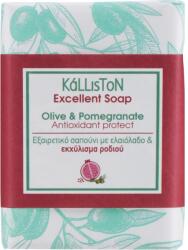 KάLLisToN Hagyományos szappan olívaolajjal és gránátalma kivonattal - Kalliston Traditional Pure Olive Oil Soap Antioxidant Protect 100 g