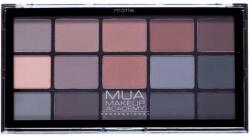 MUA Szemhéjfesték paletta - MUA 15 Shade Eyeshadow Palette Fire Vixen