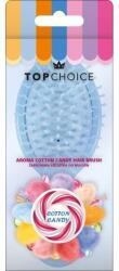 Top Choice Hajkefe Aroma Cotton Candy 64401, világoskék - Top Choice Hair Brush