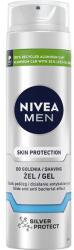 Nivea Antibakteriális borotválkozás utáni gél Silver protect - NIVEA MEN Silver Protect Shaving Gel 200 ml