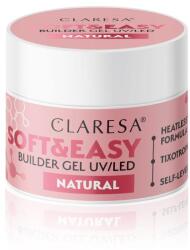 Claresa Modellezés gél körömre - Claresa Soft & Easy Builder Gel UV/LED Natural 90 g