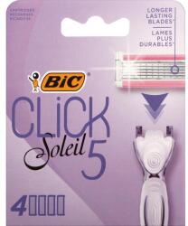 BIC Cserélhető kazetták, 4 db - Bic Click 5 Soleil Sensitive 4 db