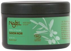 Najel Aleppo szappan Fekete, illatmentes - Najel Olive Oil Black Soap Fragrance Free 180 g