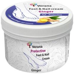 Verana Gyömbéres védőkrém lábra és körömre - Verana Protective Foot & Nail Cream Ginger 200 g