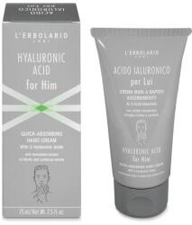 L'Erbolario Kézkrém hialuronsavval - L'Erbolario Hand Cream Hyaluronic Acid for Him 75 ml