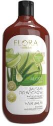 Vis Plantis Balzsam száraz és festett hajra aloe veréval - Vis Plantis Flora Balm For Dry and Colored Hair 500 ml