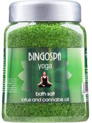 BINGOSPA Fürdősó lótusz és kender olajjal - BingoSpa Lotus And Cannabis Oil Bath Salt 850 g