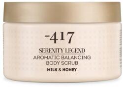 -417 Aromás testpeeling Tej és méz - -417 Serenity Legend Aromatic Body Peeling Milk & Honey 450 g