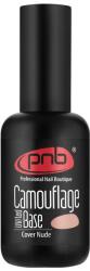 PNB Gél lakk bázis, 17 ml - PNB UV/LED Camouflage Base Silver Rose