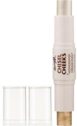 Barry M Kétszínű highlighter - Barry M Chisel Cheeks Highlighter Cream Duo Silver/Gold