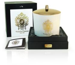 Tiziana Terenzi Ischia Orchid Scented Candle White Glass - Illatgyertya 500 g