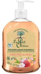 Le Petit Olivier Folyékony szappan őszibarack-virág aromával - Le Petit Olivier Pure Liquid Soap of Marseille Peach Blossom 300 ml