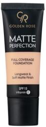 Golden Rose Tartós matt alapozó - Golden Rose Matte Perfection Full Coverage Foundation SPF 15 W2