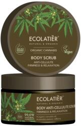 Ecolatier Testradír Táplálás és relax - Ecolatier Organic Cannabis Body Scrub 300 ml