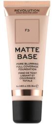 Makeup Revolution Alapozó - Makeup Revolution Matte Base Foundation F12