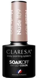 Claresa Gél-lakk körömre - Claresa Nude SoakOff UV/LED Color 109