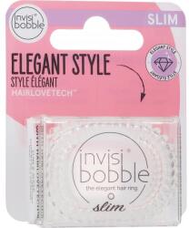 Invisibobble Hajgumi - Invisibobble Slim Crystal Clear 3 db