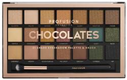 Profumum Cosmetics Szemhéjfesték paletta - Profusion Cosmetics Chocolates 21 Shade Eyeshadow Palette & Brush 33.4 g