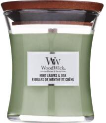 WoodWick Illatgyertya - WoodWick Ellipse Mint Leaves & Oak 85 g