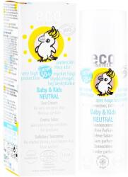 Eco Cosmetics Napvédő krém gyerekeknek - Eco Cosmetics Baby&Kids Sun Protection Cream SPF 50+ 50 ml