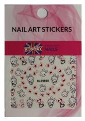 Ronney Professional Körömdíszítő matricák - Ronney Professional Nail Art Stickers RN00154