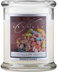 Kringle Candle Illatgyertya pohárban 2 kanóccal - Kringle Candle Marshmallow Morning 411 g