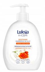 Luksja Folyékony krémszappan Körömvirág és liliom - Luksja Silk Care Soothing Marigold & Lily Hand Wash 250 ml