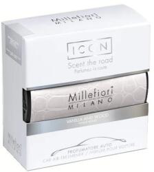 Millefiori Autóillatosító - Millefiori Milano Icon Urban 50 Vanilla & Wood Car Air Freshener