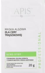 APIS Professional Alginát maszk problémás arcbőrre - APIS Professional Algae Mask For Acne Skin 20 g