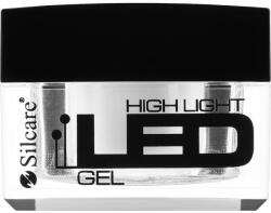 Silcare Körömépítő zselé - Silcare High Light LED Clear 30 g