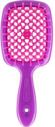 Janeke Cepillo de pelo, violeta con rosa - Janeke Superbrush Small