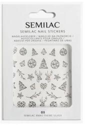 Semilac Köröm matricák - Semilac Nail Stickers 15 - Flowers