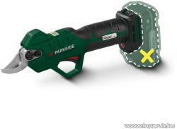 PARKSIDE PAAS 20-Li B1 Bypass SOLO Akkumulátoros kerti ágvágó olló, metszőolló + koffer, max. 28 mm ágvastagsághoz, X20V (akku és töltő nélkül)