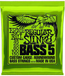 Ernie Ball 2836 Regular Slinky 5-String Bass Nickel 45-130