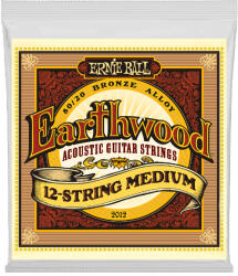 Ernie Ball 2012 Earthwood 12-String Medium Acoustic 80/20 bronz (12-húros)