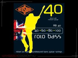 RotoSound RB40 Roto Bass Nickel Medium 40-100