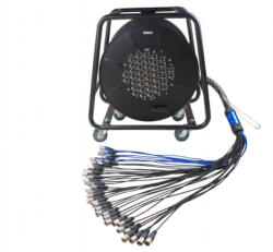 Robust SB328K30D 40 - 32/8 csatornás 30 méter kábeldobra szerelt stagebox