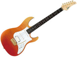 FGN Guitars Expert Odyssey EOS-FM-R Ripe Kaki Gradation - Kemény tokkal!