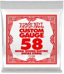 Ernie Ball 1158 Single Nickel Wound . 058 sodrott szimpla gitárhúr
