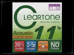 Cleartone 7411 akusztikus foszfor-bronz 11-52
