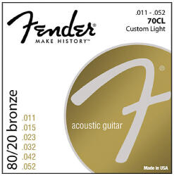 Fender 70CL 80/20 Bronze 11-52