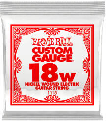Ernie Ball 1118 Single Nickel Wound . 018 sodrott szimpla gitárhúr
