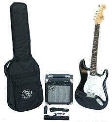 SX SX SE1 Electric Guitar Kit Black