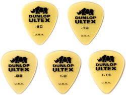 Dunlop 421R Ultex Standard gitárpengető 5 db vegyes méretben