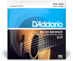 D'Addario EJ11 80/20 bronz 12-53