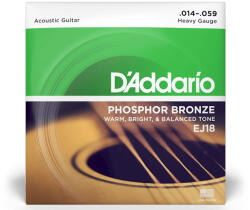 D'Addario EJ18 foszforbronz 14-59