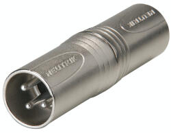 Neutrik NA3MM XLR papa - XLR papa átalakító adapter
