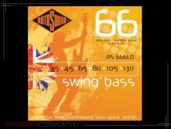 RotoSound RS666LD Swing Bass Stainless Steel Standard Long Scale 35-130 (6-húros)